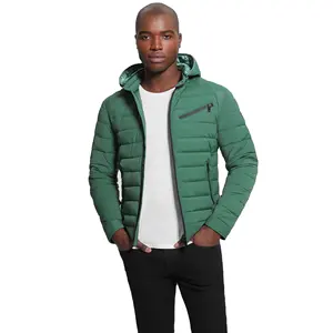 High Quality Logo 2023 Light Weight Cheap Price Men Best Design Down Puffer Jacket With Full Sleeve