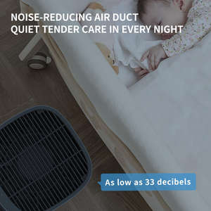 Purificateur d'air HEPA intelligent pour la maison avec détection PM2.5, 320 m³/h, contrôle des polluants gazeux CADR, contrôle fluide et 4 vitesses de ventilateur - Product Image 4