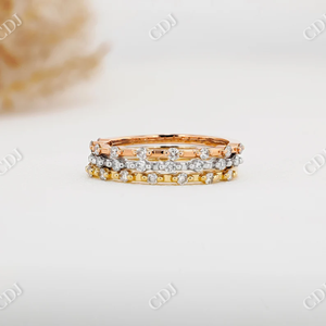 ที่มีคุณภาพสูงทองธรรมชาติเพชรแต่งงานวงยอดขาย14พันแข็งทองวงขายทั้งที่กำหนดเองที่ดีที่สุดผู้ผลิตขาย - Product Image 6