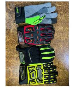 Gants de travail multi-usages en cuir avec protection TPR contre les chocs, pour les saisons fraîches et hivernales - Product Image 4