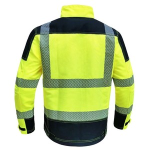 Ropa de trabajo para hombres de alta calidad, chaqueta reflectante, ropa de trabajo de invierno, venta al por mayor, chaquetas de construcción de trabajo de seguridad para hombres - Product Image 2