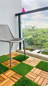 Baldosas de Madera de Acacia de Vietnam Contemporáneas, Impermeables, de 12 mm, Cuadradas, Antideslizantes, para Terraza, con Sistema de Encaje - Product Image 6