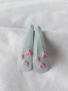 Arcs brodés à la main de motifs floraux fabriqués sur mesure à partir de tissus 100% coton pour magasins d'accessoires capillaires adaptés à la revente - Product Image 6