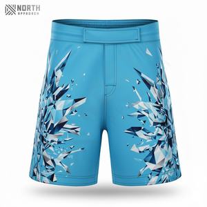 High Quality Mma <b>Shorts</b> For Men Best Selling Custom Logo Sportswear Wholesale Sublimation <b>Kick</b> <b>Boxing</b> Gear Stretch Pattern Men - Product Image 6