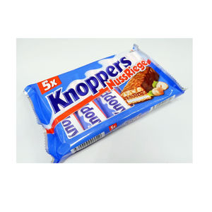 Knoppers Classic, Obleas de Chocolate con Avellanas, Paquetes de 200g en Bandejas Termoencogibles para Exhibiciones Minoristas Eficientes, Logística Mayorista - Product Image 5