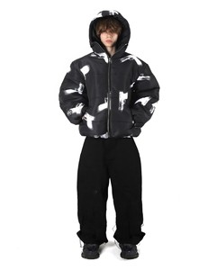 เสื้อโค้ทขนแกะเนื้อนิ่มกันน้ำกันลมสำหรับผู้ชายเสื้อโค้ทขนแกะให้ความอบอุ่นสำหรับฤดูหนาว - Product Image 3