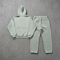 Survêtement d'hiver pour femme en polyester/coton lourd, streetwear, 400 GSM, qualité supérieure, logo brodé personnalisé, uni