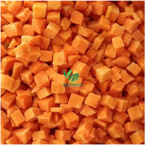 VIET THIEN PHU Cube de dés ovales congelés de haute qualité carottes entières cultivées en serre aliments sains dans un emballage en vrac - Product Image 6