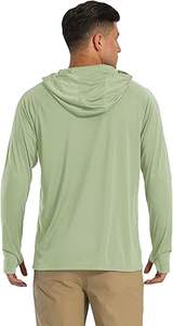 Sudadera con Capucha para Hombre, Estilo Casual de Invierno, Lavado Ácido, Color Sólido, Secado Rápido, Transpirable, Corte Regular, 100% Algodón, con Bolsillo - Product Image 6