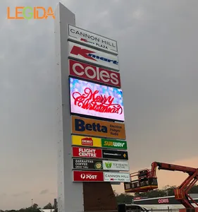 Legidatech高刷新率户外发光二极管数字海报展示马来西亚价格优惠的发光二极管广告牌
