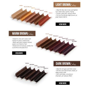 CharmLash brown <b>lash</b> extensions easy fan <b>individual</b> <b>lashes</b> wholesale diamond <b>lash</b> packaging box custom packaging tray colored - Product Image 2