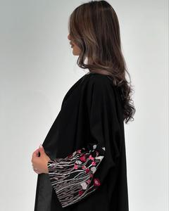 ชุดอาบายะห์ผ้าไหมซาตินหรูหราสั่งทำขายส่ง ป้องกันรอยยับ แขนยาว งานแฮนด์เมด คุณภาพสูง สไตล์ดูไบ สำหรับผู้ใหญ่ ผู้หญิงมุสลิมแบบดั้งเดิม - Product Image 2