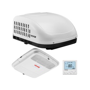 เครื่องปรับอากาศแบบไม่มีท่อระบายอากาศสำหรับรถบ้าน VEVOR 15000 BTU 65 เดซิเบล เงียบ พร้อมกล่องกระจายลม - Product Image 1