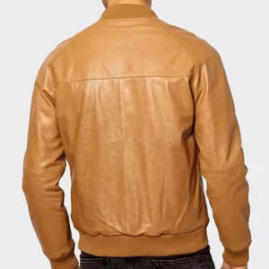 Automne hiver hommes veste en cuir meilleure qualité hommes veste d'hiver en cuir véritable hommes veste - Product Image 3