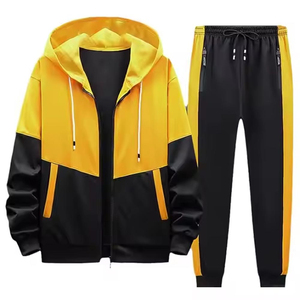 2025 vente en gros Offre Spéciale de haute qualité en gros hommes survêtement personnalisé respirant costume hommes Slim Fit survêtement ensembles survêtement - Product Image 4