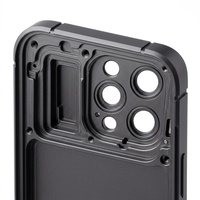 Cadre central de smartphone en aluminium usiné CNC multi-axes en une seule pièce