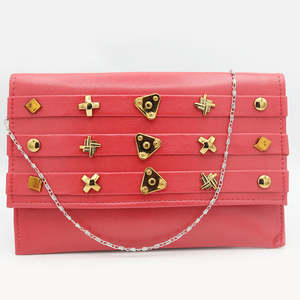 Bolso de mano para mujer (K-2071) - Rojo - Product Image 1