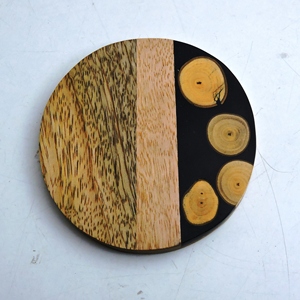 <b>BLUE</b> RESIN Stone <b>Coasters</b> Mat Pad High Quality Handmade Product - Product Image 4