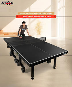 Table de tennis de table pliable en bois Stag Iconic 5000DX avec rebond de balle authentique, durable et écologique pour une utilisation en intérieur - Product Image 2