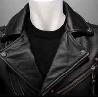 Veste en cuir de vachette de qualité supérieure, best-seller, design personnalisé, vestes en cuir décontractées, vêtements d'hiver, vestes en cuir tendance