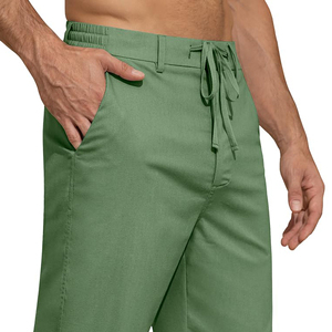 Pantalons pour hommes de style streetwear Pantalons cargo tricotés avec poches d'été pour pantalons pour hommes à séchage rapide respirants de couleur personnalisée - Product Image 3