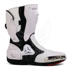 Zapatos de Motocicleta Cómodos y Profesionales Hechos a Mano, Zapatos de Motocicleta de Cuero Genuino Más Vendidos - Product Image 5