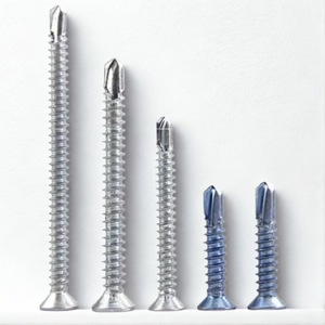 Din 7504 O / ISO 15482 thép carbon mạ kẽm Đầu chìm tự khoan Vít Đầu Phẳng SDS - Product Image 5