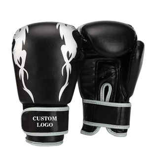 Gants de boxe Winning New 10oz 12oz 14oz 16oz Cuir personnalisé Oem Logo personnalisé Peau de vache Gant de boxe de sport - Product Image 2