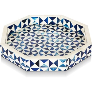 ถาดเสิร์ฟไม้สีน้ำตาลสุดฮิตพร้อมหูจับ เหมาะสำหรับอาหารเช้า กาแฟ ของว่าง งานปาร์ตี้ และตกแต่งบ้าน - Product Image 5