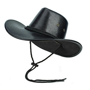 Nouveau style de chapeau haut de forme américain Prairie vente en gros chapeau d'équitation pour hommes et femmes fête plage imprimé personnalisé chapeau d'équitation à large bord - Product Image 4