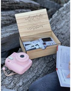 Vente chaude Bois De Pin Poli Souvenir Boîte Écologique Antique Imitation Vietnam Noël Décor À La Maison - Product Image 3