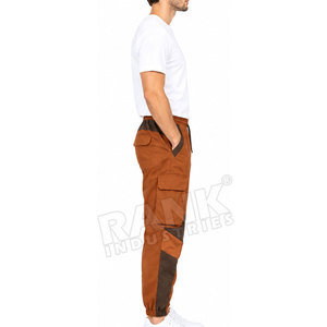 Pantalon cargo pour homme, couleur personnalisée, léger, décontracté, longueur intégrale, vente en gros, vente directe d'usine - Product Image 6