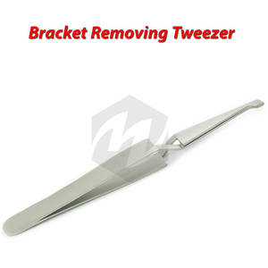 Support tenant enlever la pince à épiler 12cm Instruments médicaux dentaires orthodontiques en acier inoxydable de haute qualité entièrement réutilisables - Product Image 2