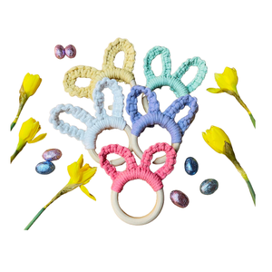 Rond de serviette en macramé de grande qualité Design standard Accessoires de décoration de table à manger Finition classique Porte-serviettes - Product Image 3