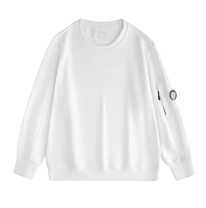 High Quality Custom Unisex Hoodies Sweatshirts 100% Cotton Oversized Puff Technique Seasonal Winter Crewneck Pullover Wholesale - Product Image 2