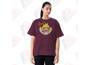 เสื้อยืดผ้ายีนส์ผ้าลูกฟูกสำหรับผู้หญิงผ้าเดนิมผ้าลูกฟูกผ้าฝ้าย100% นุ่มสวมใส่สบายทันสมัยเป็นมิตรกับสิ่งแวดล้อม - Product Image 4