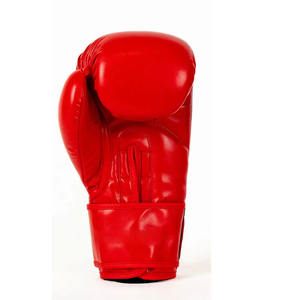 PU Leather MMA Boxing Gloves Sparring Training Kickboxing Gym Fitness Custom OEM Durable Pro for Closure Hook-and-Loop Wrist - Product Image 3