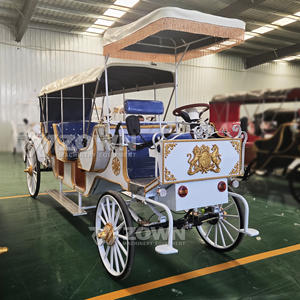 Prix réduits Voiture royale électrique Buggy Smartness Remorquage Calèche sans cheval Camionnette touristique en vente - Product Image 6