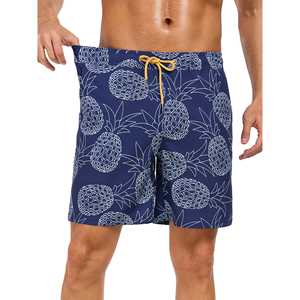 Bañadores para hombre, pantalones cortos deportivos informales de dos pisos para gimnasio, entrenamiento físico, jogging, parte inferior, traje de baño para correr, pantalones cortos para hombre al aire libre - Product Image 6