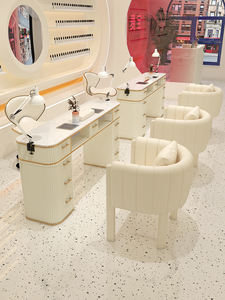 Mesa de Manicura Totalmente Personalizable con Campana, Mesa para Uñas, Muebles de Salón de Manicura - Product Image 2