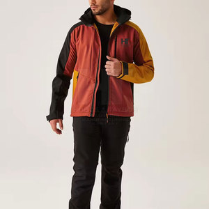 Veste Softshell d'hiver pour hommes de haute qualité avec col montant et logo avant à capuche dernier style respirant écologique - Product Image 2