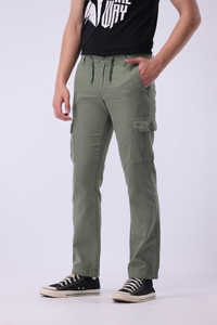 กางเกงวิ่งสำหรับผู้ชายมีหลายกระเป๋าสไตล์ใหม่ - Product Image 5