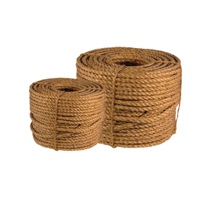 Ficelle de noix de coco tissée à la main corde torsadée corde de Jute corde de pêche 100-200mm du Vietnam pour des projets durables bricolage artisanat - Product Image 1
