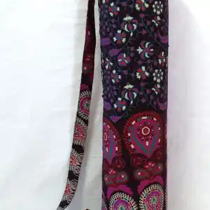 Mandala Katoenen Yoga Mat Tas Met Schouderband Yoga Handgemaakt Mandala Yoga Tas Hippie Tas Tas Indian