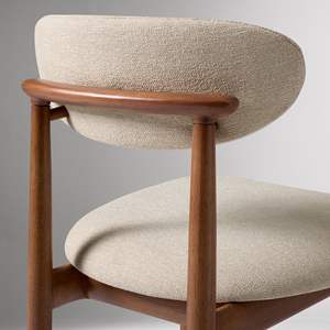 Chaise de salle à manger moderne de luxe en bois massif pour hôtel et maison pour cuisine familiale, entrepôt et appartement, meubles élégants - Product Image 6