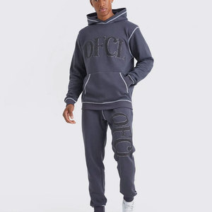 Survêtements d'entraînement personnalisés en gros 2026 pour hommes, en coton de haute qualité, style décontracté, taille XL pour l'hiver - Product Image 1