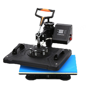 Presse à Chaud Semi-Automatique 5-en-1 Bheng 110/220V pour Impression T-shirts, Mugs, Casquettes, Tasses avec Plaque Chauffante de 8-10 Pouces - Product Image 1