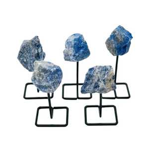 คริสตัลดิบพลอยผสมธรรมชาติพร้อมขาตั้งแกะสลักพลังงานความรักสำหรับตกแต่งการทำสมาธิ - Product Image 3