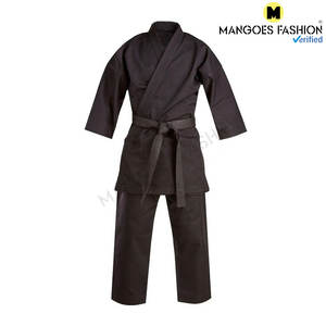 Tenue d'arts martiaux personnalisée avec logo, uniforme de karaté de haute qualité 100% coton, durable, séchage rapide, respirant, service OEM pour la vente en gros - Product Image 2