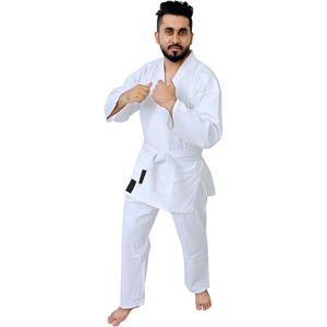 Uniforme de Karate Ligero y Transpirable Personalizable para Entrenamiento en Dojo, Uniforme de Algodón Duradero con Costuras Reforzadas, Ajuste Unisex - Product Image 1